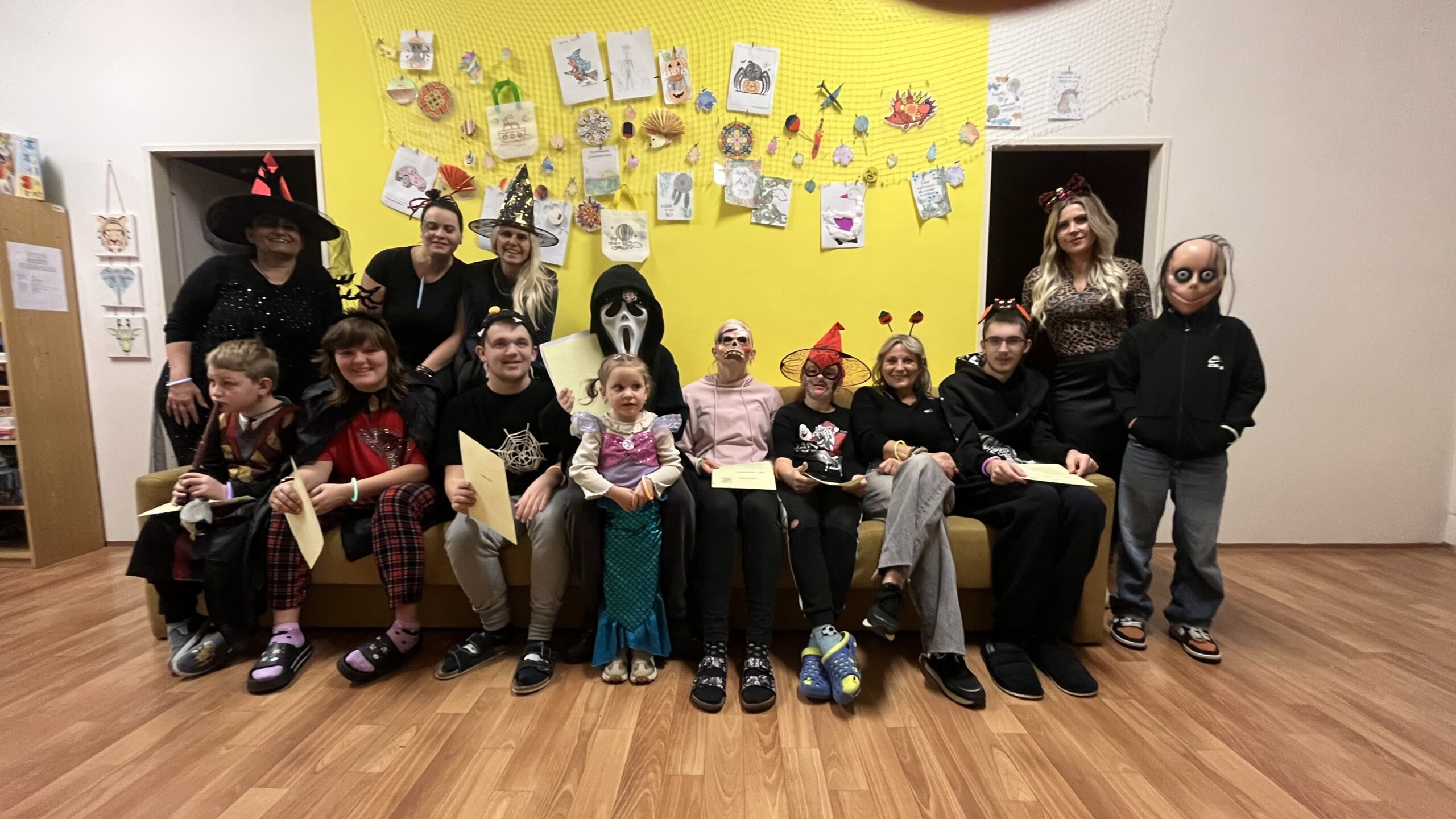 Halloweenská párty na internátu 🎃