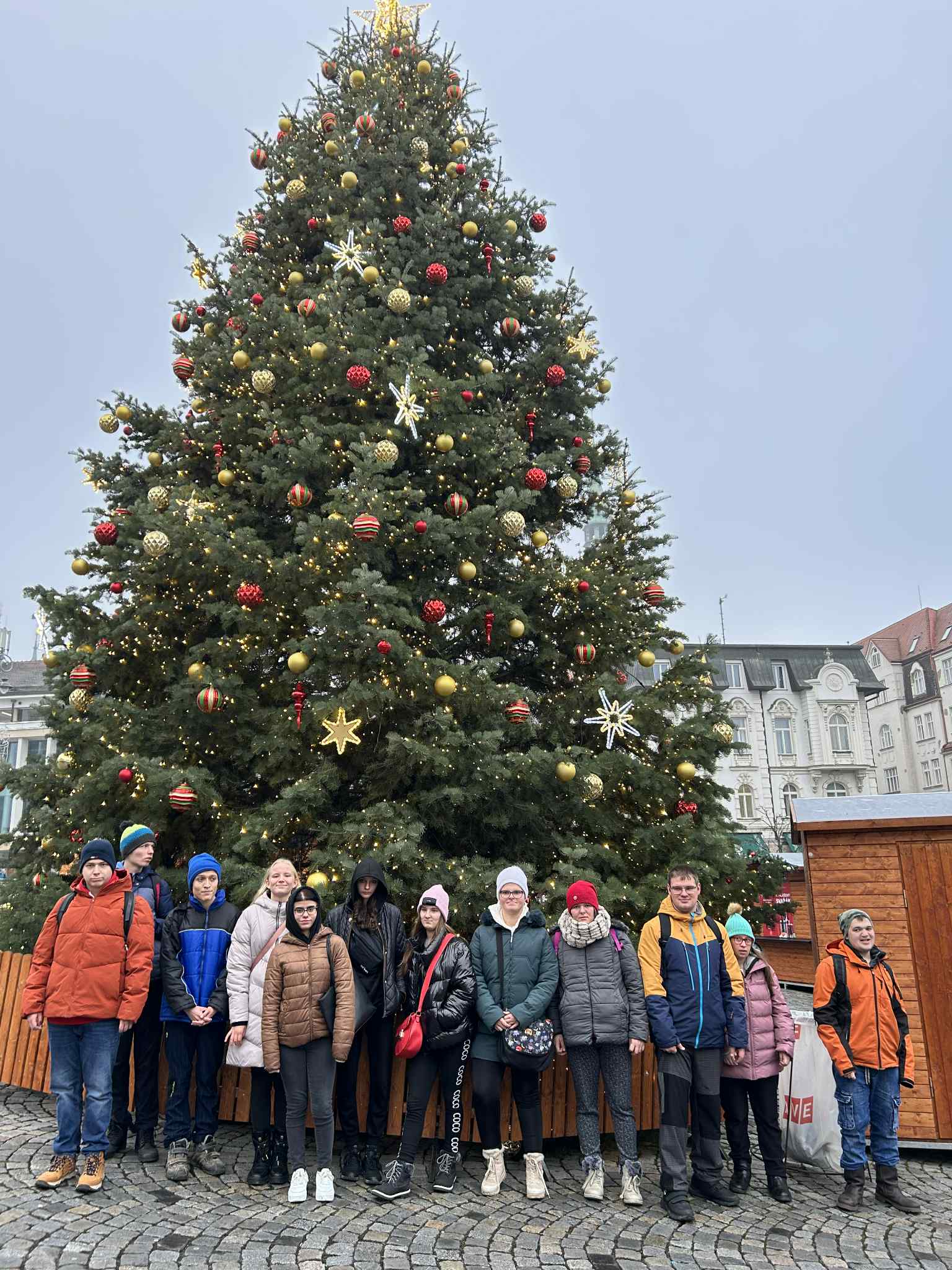 Výlet na vánoční trhy v Brně