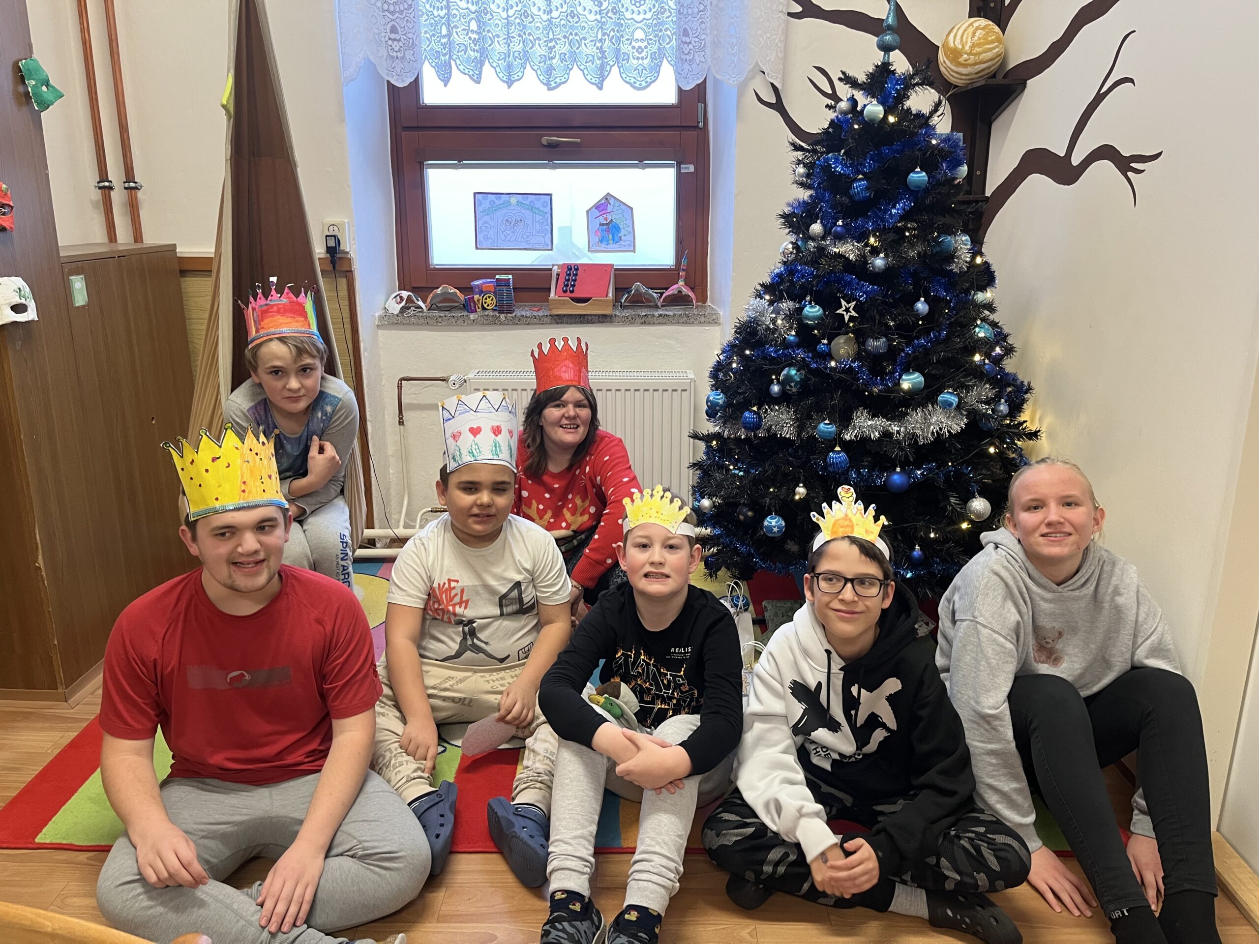 Vánoční posezení u stromečku – internát