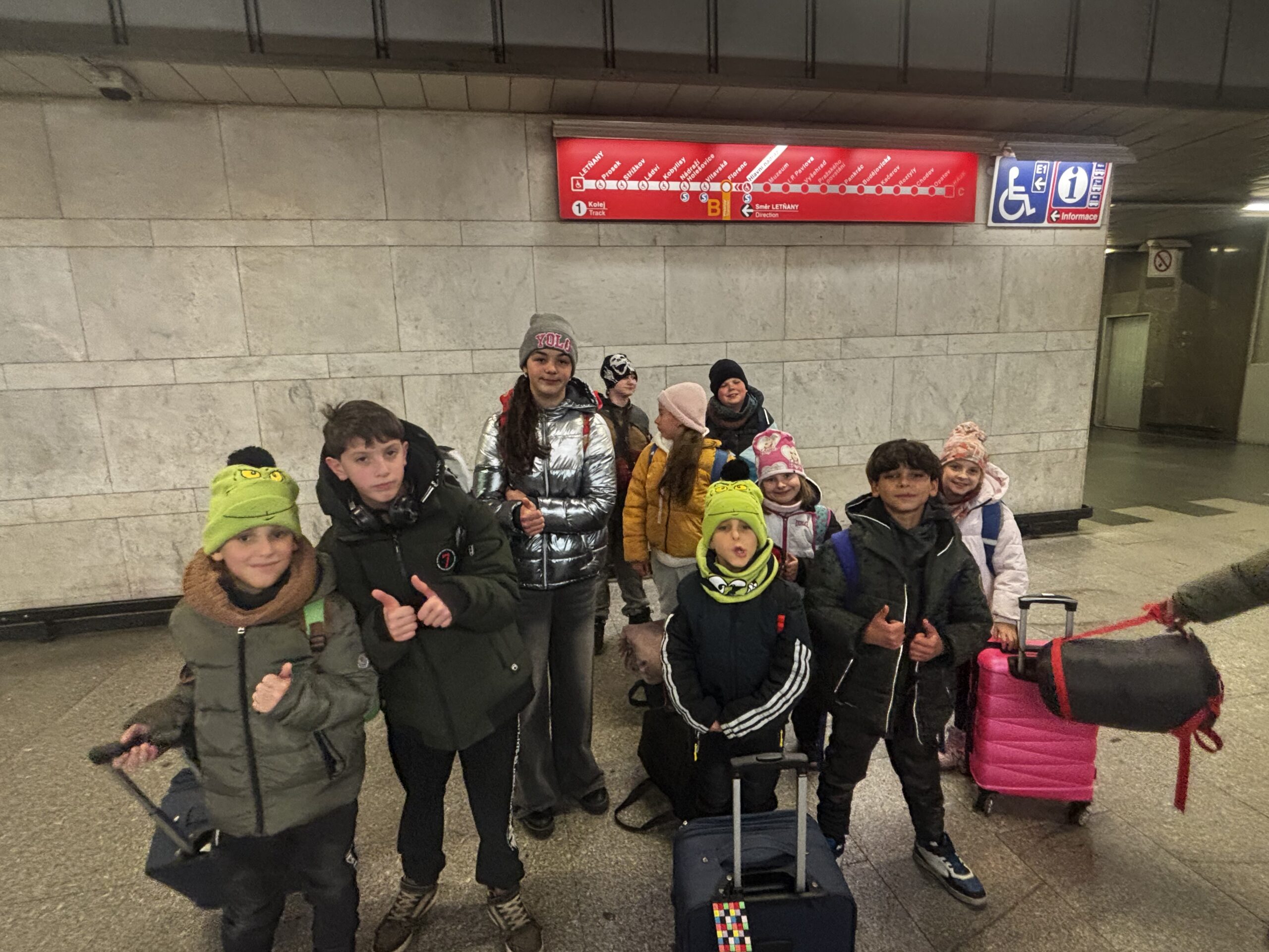 Partnerská návštěva Praha