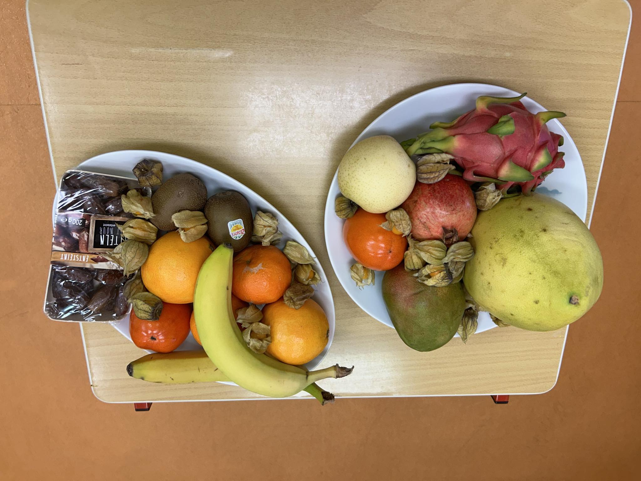 Ochutnávka exotického ovoce v praktické škole dvouleté